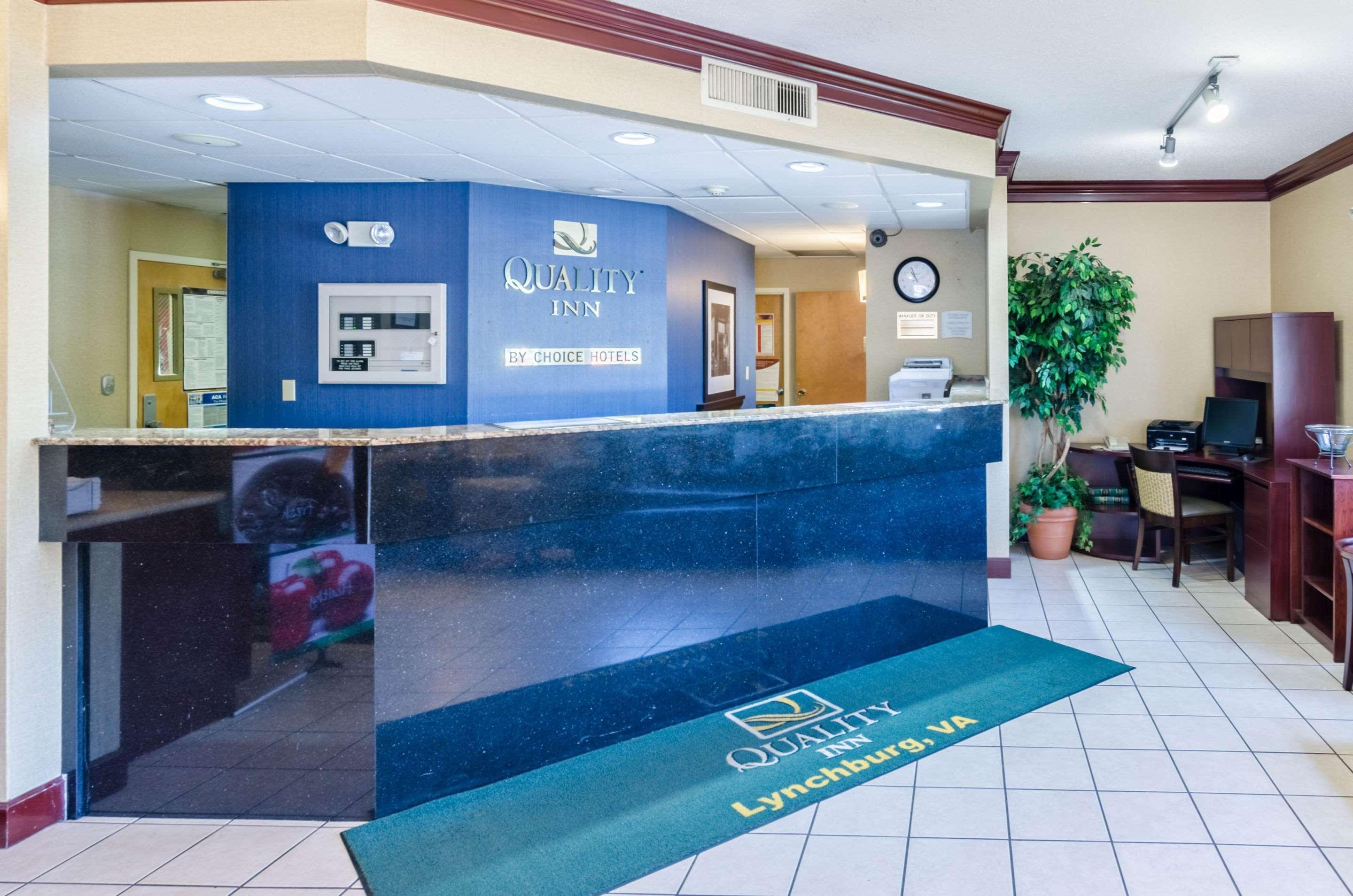 Quality Inn Lynchburg Near University מראה חיצוני תמונה
